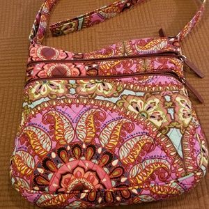 Vera Bradley Triple Zip Hipster Bag